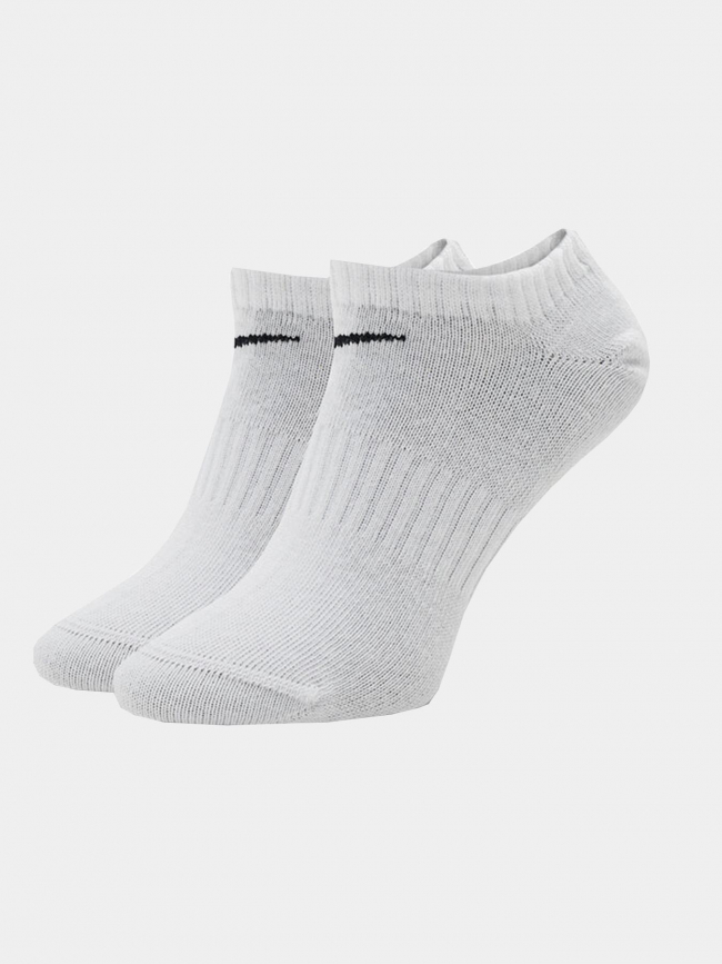 Pack 3 paires de chaussettes basses gris noir blanc - Nike