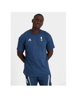 T-shirt efro Paris 2024 bleu homme - Le Coq Sportif