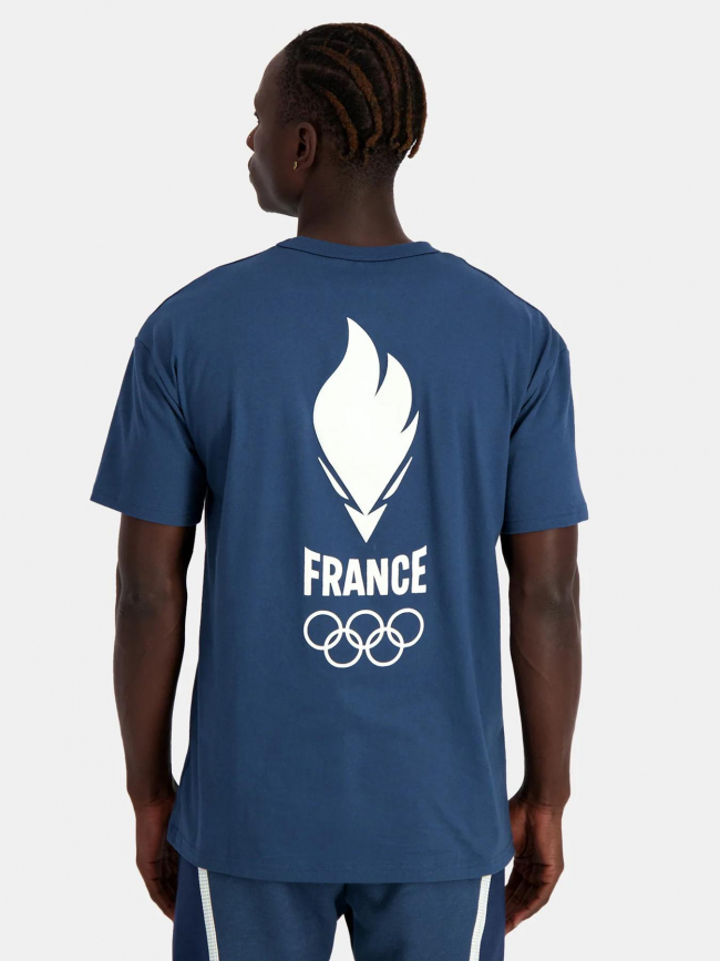 T-shirt efro Paris 2024 bleu homme - Le Coq Sportif