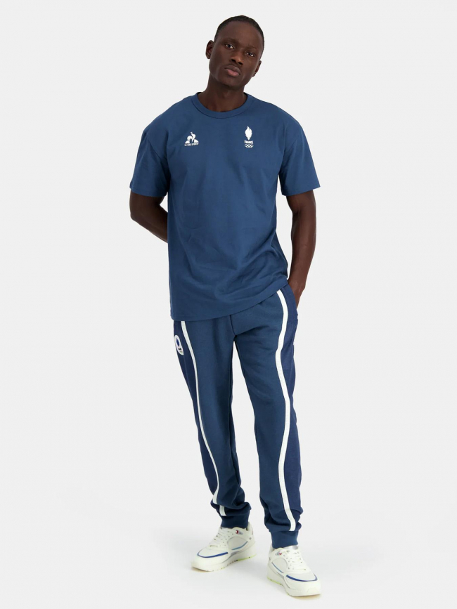 T-shirt efro Paris 2024 bleu homme - Le Coq Sportif