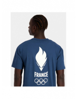 T-shirt efro Paris 2024 bleu homme - Le Coq Sportif