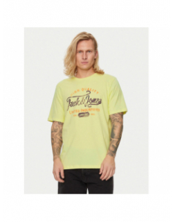 T-shirt blulouie jaune homme - Jack & Jones