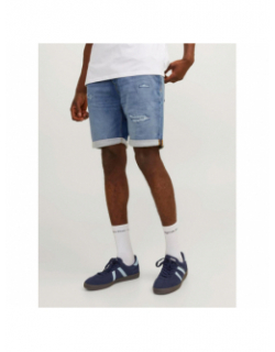 Short en jean rick icon ge 633 bleu homme - Jack & Jones