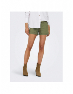 Short chino regular evelyn kaki femme - Only