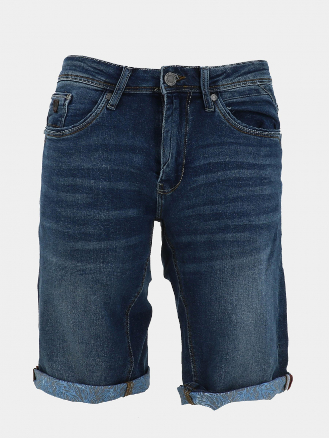 Bermuda jeans stone bleu homme - RMS 26