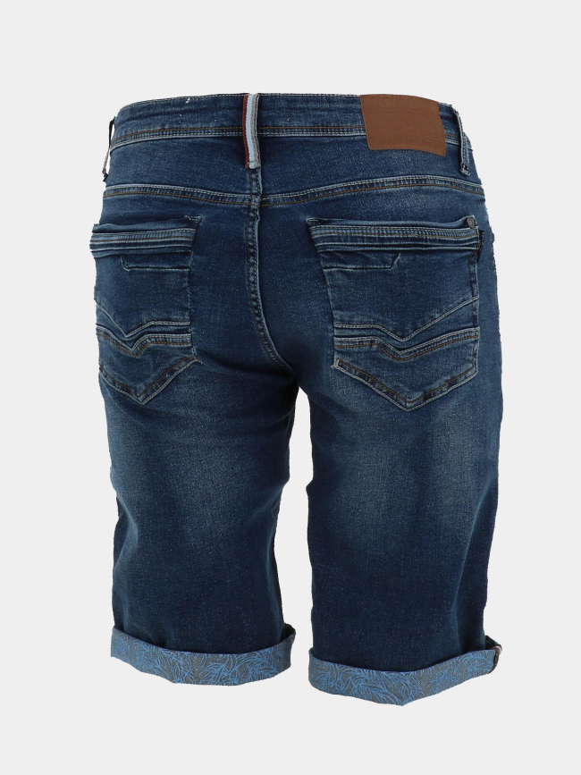 Bermuda jeans stone bleu homme - RMS 26