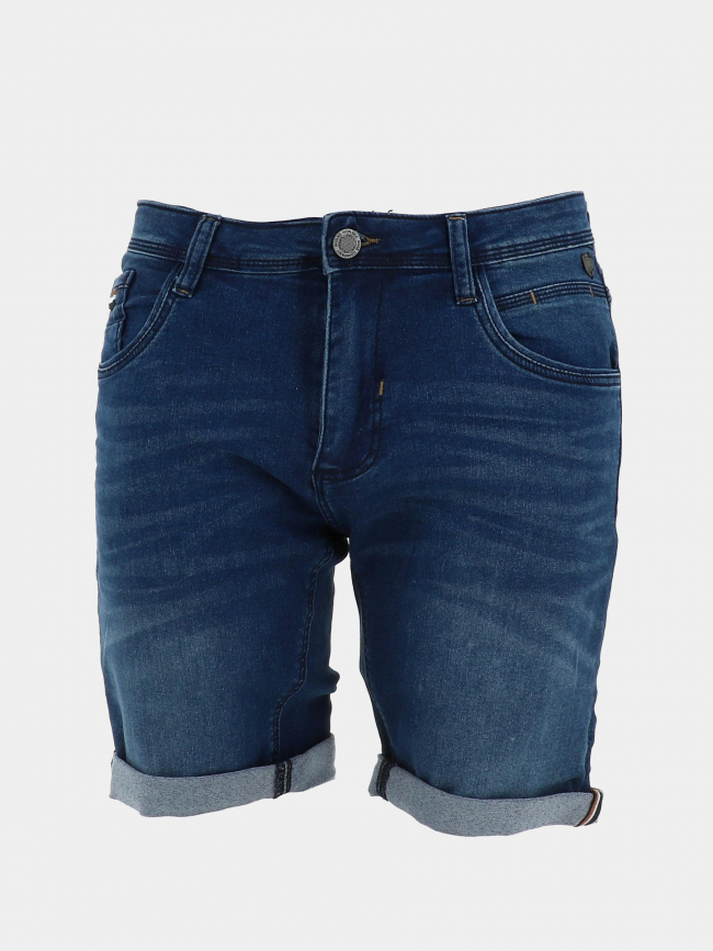 Bermuda jog jeans dark stone bleu homme - RMS 26