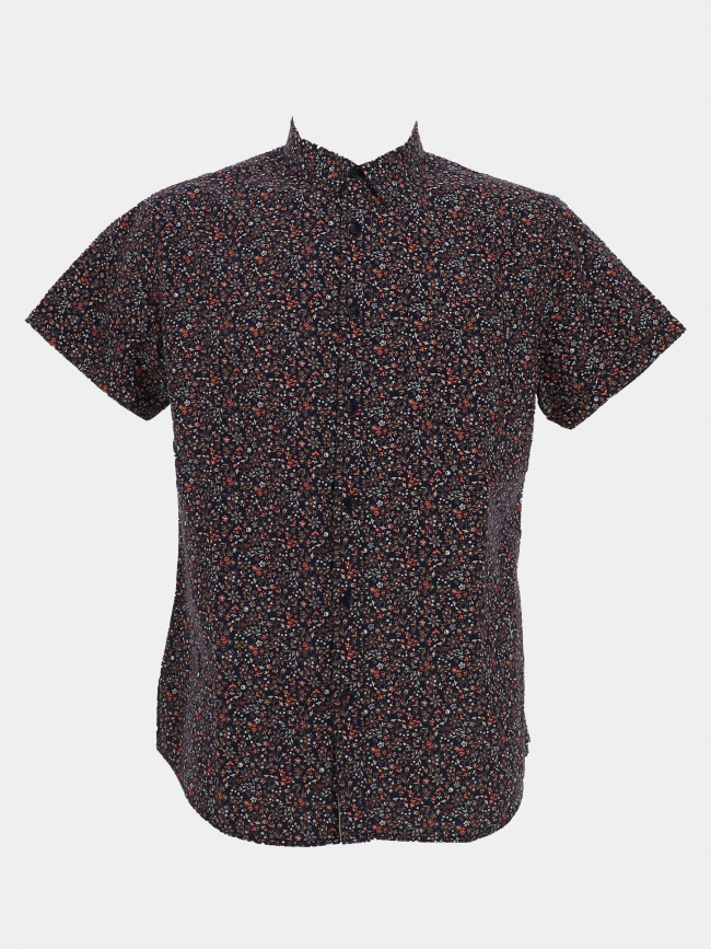 Chemise imprimé floral bleu marine homme - RMS 26