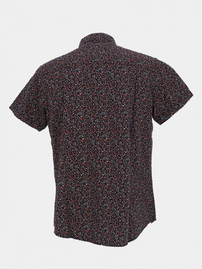 Chemise imprimé floral bleu marine homme - RMS 26