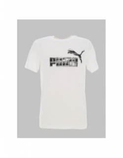 T-shirt graf logo blanc homme - Puma