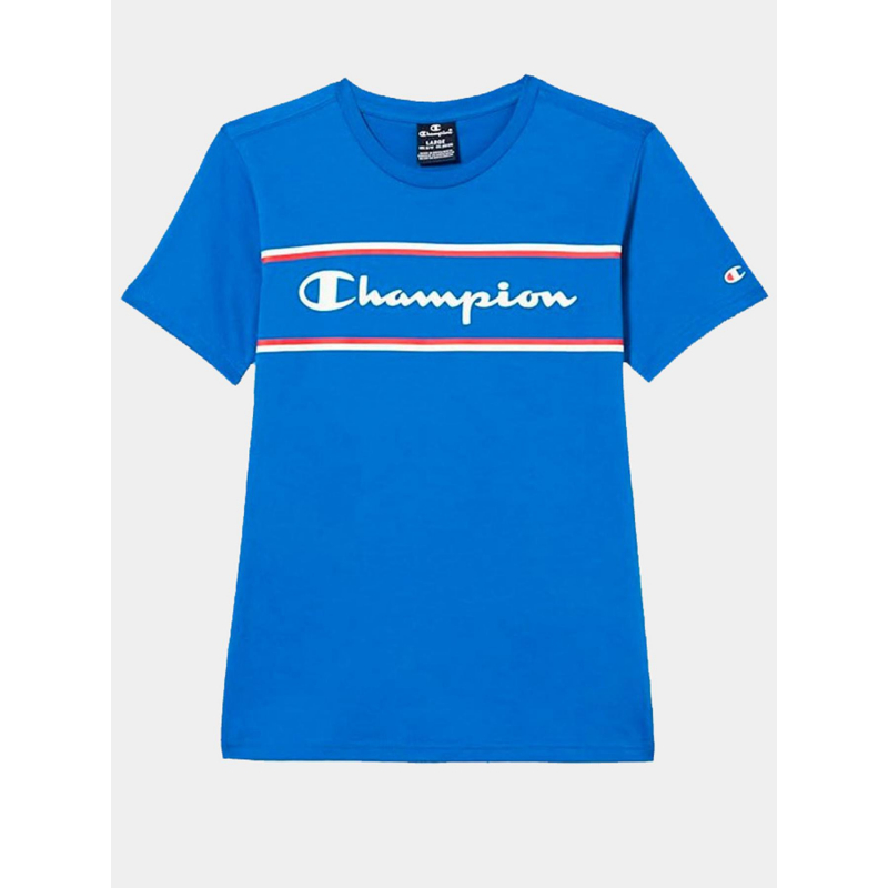 T-shirt crewneck bleu enfant - Champion