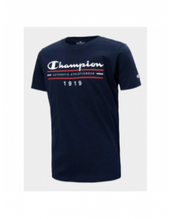 T-shirt crewneck bleu marine enfant - Champion