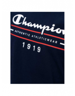 T-shirt crewneck bleu marine enfant - Champion