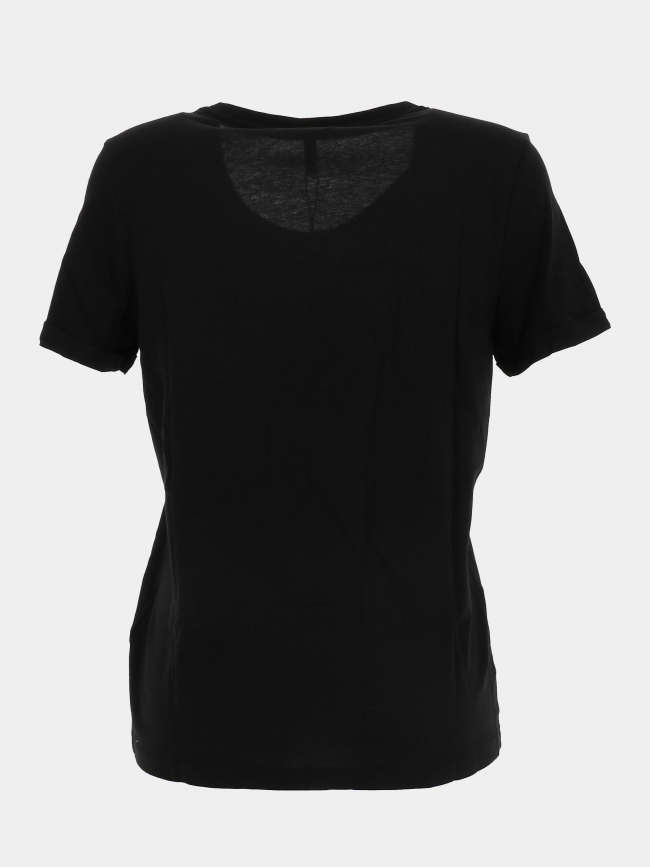 T-shirt fe sally doré noir femme - Only