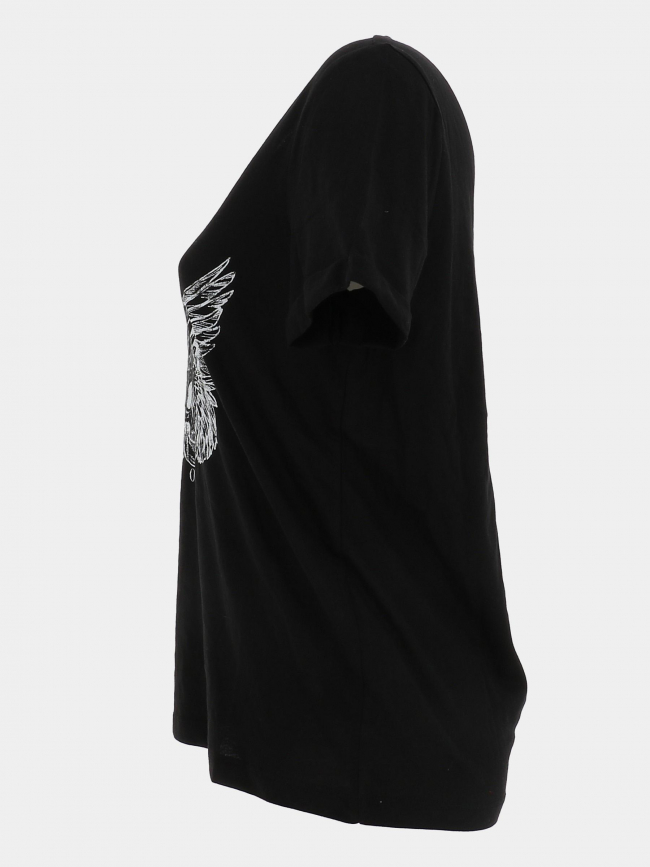 T-shirt julia life noir femme - Only