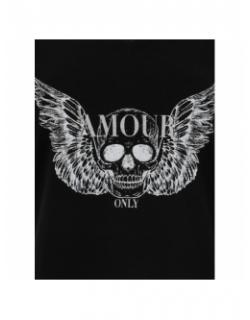 T-shirt julia life noir femme - Only