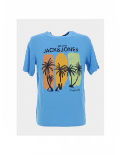 T-shirt jordayoff ss crew bleu homme - Jack & Jones