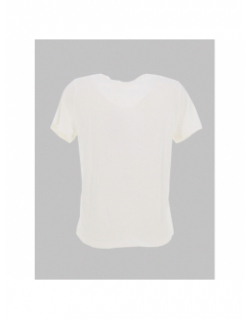 T-shirt leona rock love blanc femme - Deeluxe