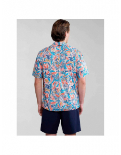 Chemise à motif g-ronge multicolore homme - Napapijri