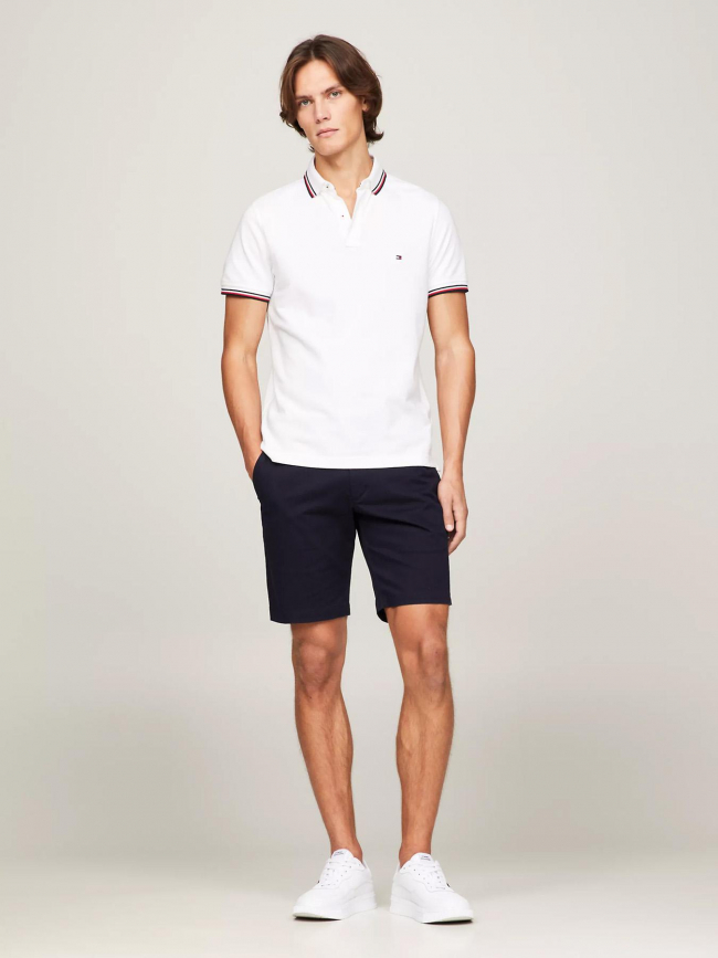 Polo core blanc homme - Tommy Hilfiger