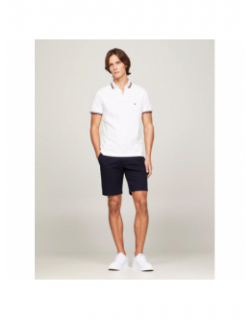 Polo core blanc homme - Tommy Hilfiger