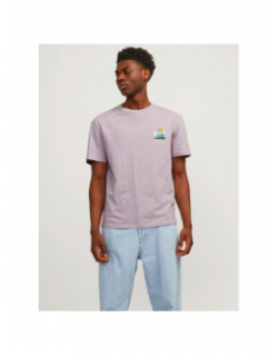 T-shirt aruba violet homme - Jack & Jones