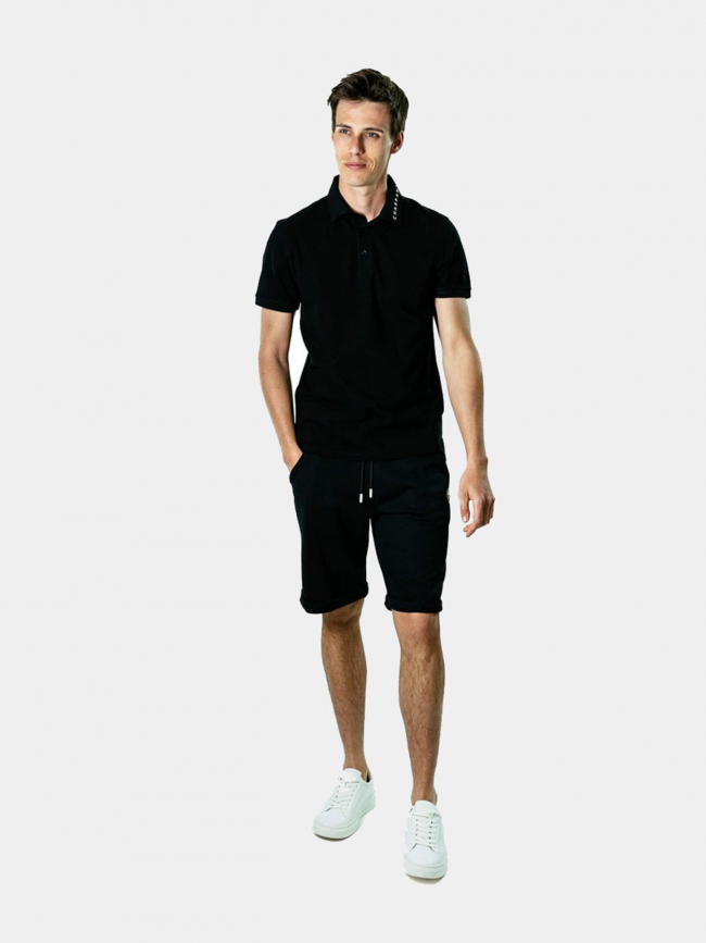 Polo noir homme - Chabrand