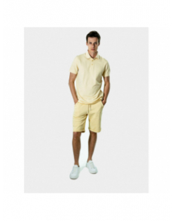 Polo jaune homme - Chabrand