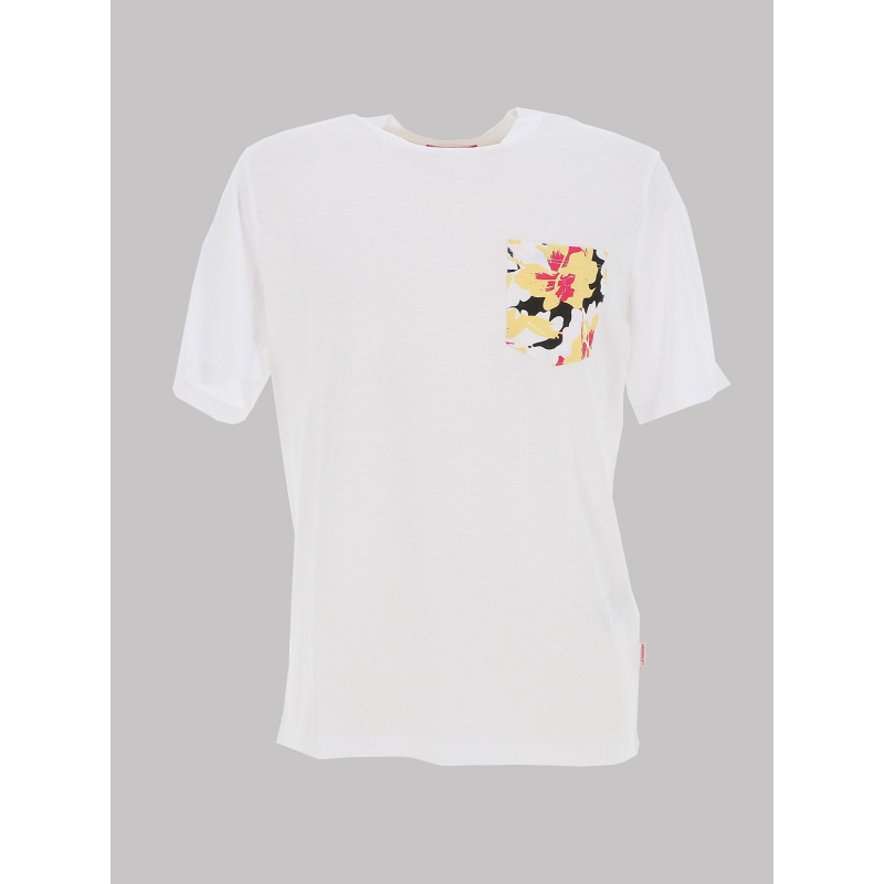 T-shirt à poche aruba blanc homme - Jack & Jones