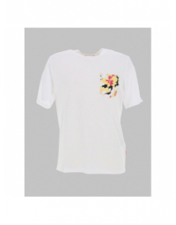 T-shirt à poche aruba blanc homme - Jack & Jones