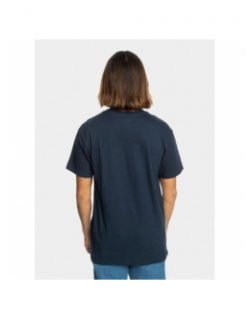 T-shirt bicolore step inside bleu marine homme - Quiksilver