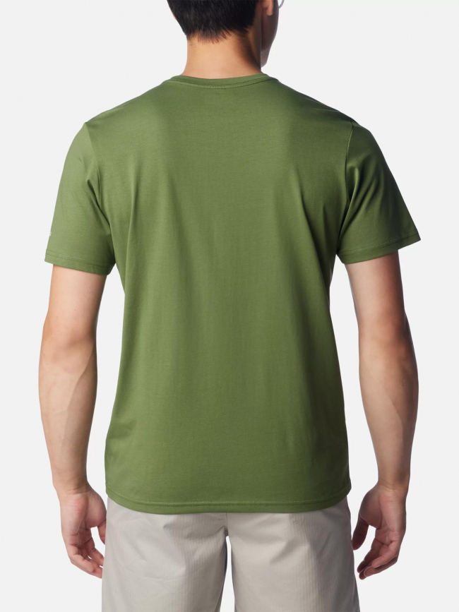 T-shirt path lake graphic vert homme - Columbia