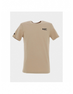 T-shirt uni classico beige homme - Comme Des Loups