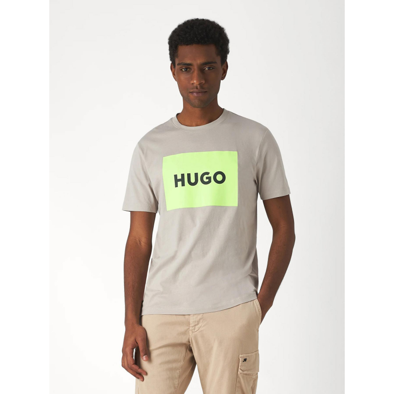 T-shirt dulive beige homme - Hugo