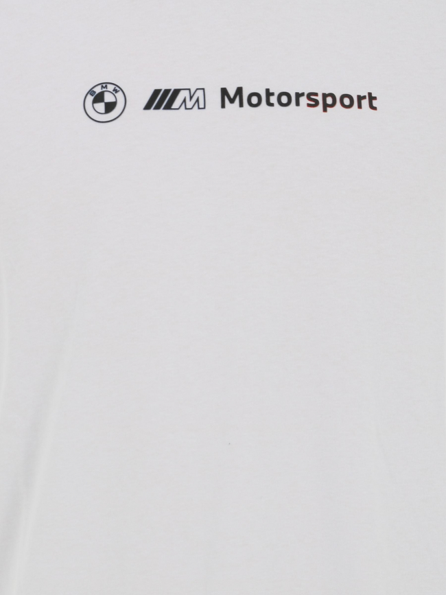 T-shirt bmw motorsport logo gris clair homme - Puma