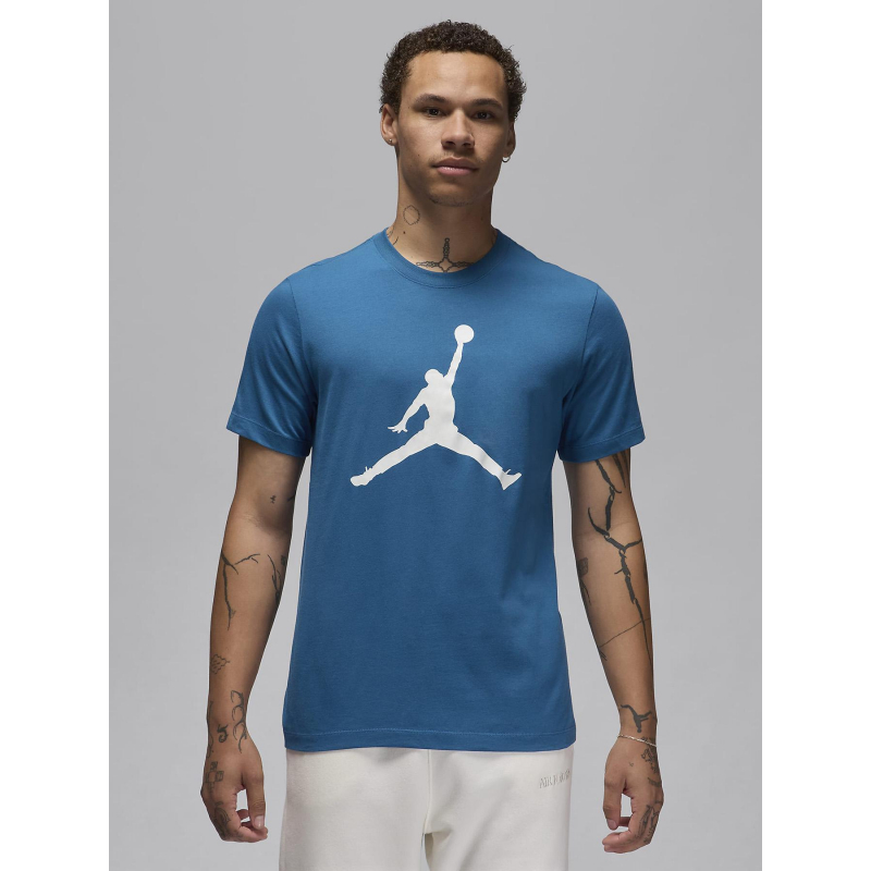 T-shirt logo jordan jumpman bleu homme - Nike