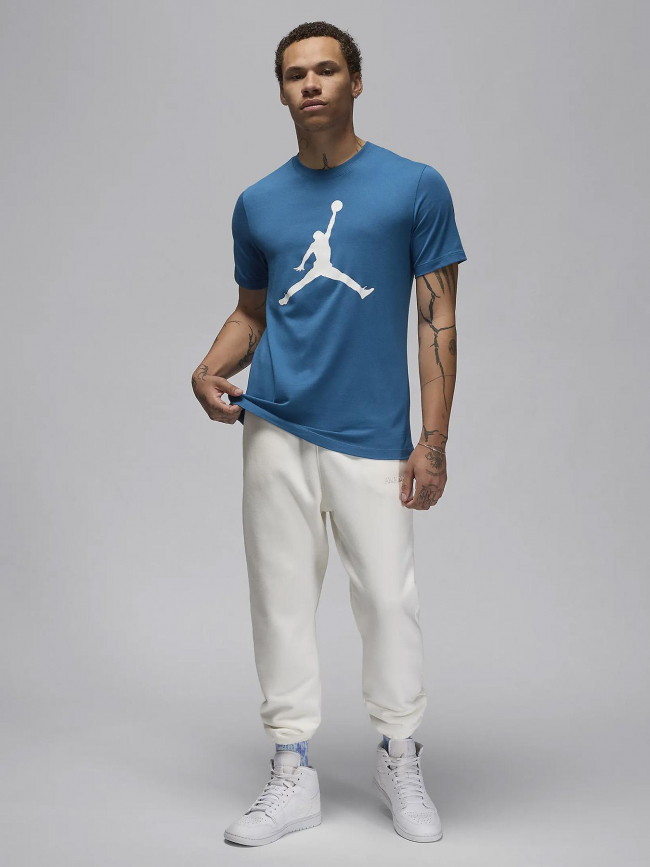 T-shirt logo jordan jumpman bleu homme - Nike