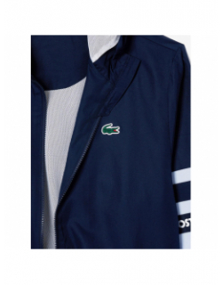 Veste légère de sport uni bleu marine homme - Lacoste