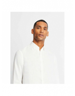 Chemise en lin kisseo blanc homme - Izac