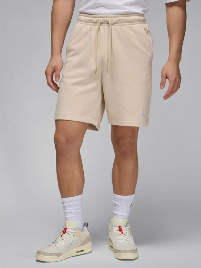 Short jogging jordan essential fleece beige homme - Nike