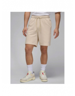 Short jogging jordan essential fleece beige homme - Nike