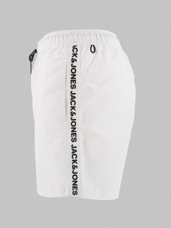 Short de bain fiji basis bande blanc homme - Jack & Jones