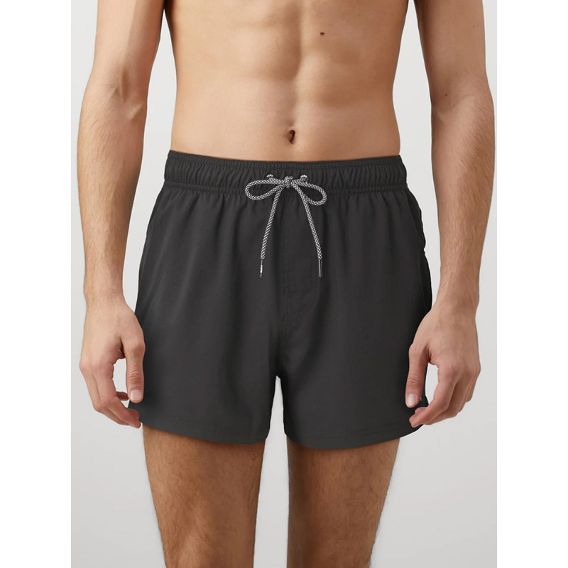 Short de bain uni swim noir homme - Puma