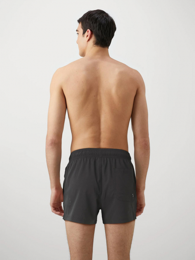 Short de bain uni swim noir homme - Puma