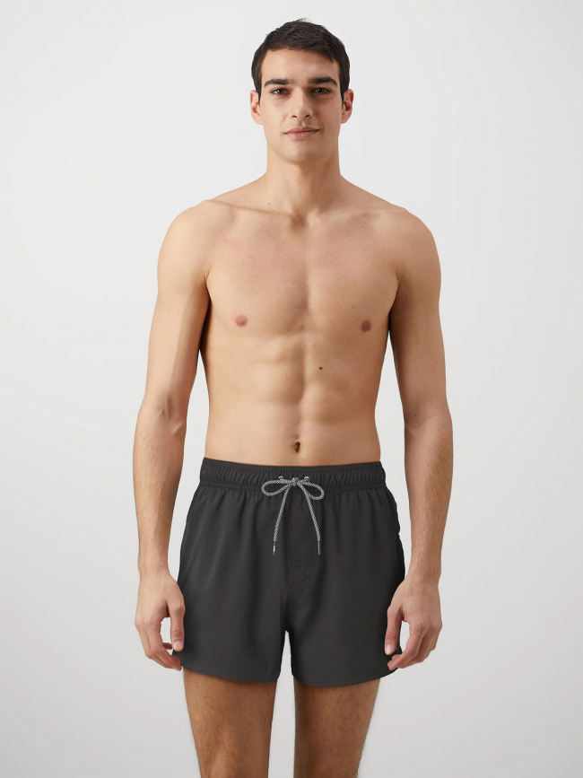 Short de bain uni swim noir homme - Puma