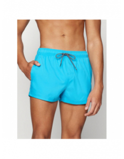 Short de bain uni swim bleu turquoise homme - Puma