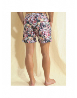 Short de bain à fleurs petofel rose homme - Benson & Cherry