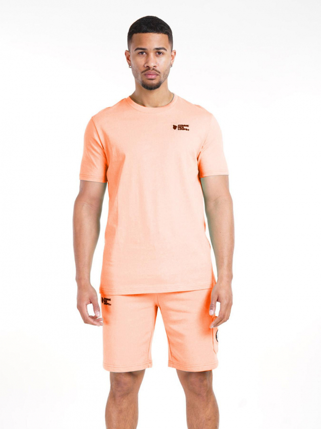 Short jogging classico orange homme - Comme Des Loups