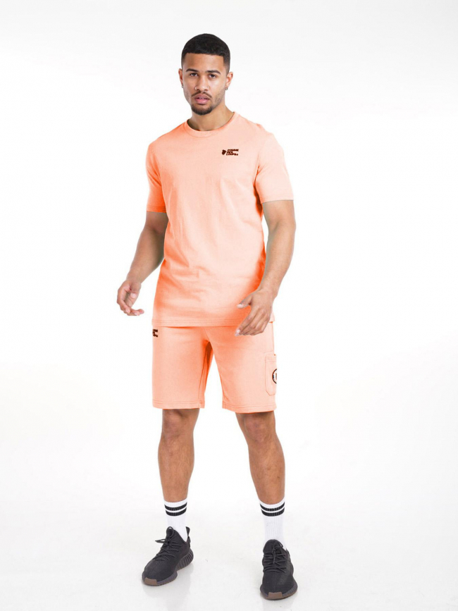 Short jogging classico orange homme - Comme Des Loups