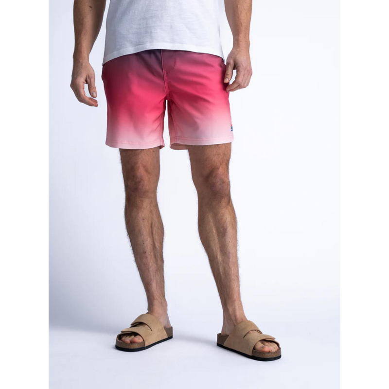 Short de bain dégradé bleu rose homme - Petrol Industries